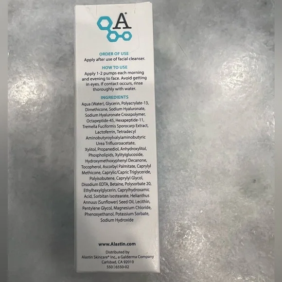 Alastin Skincare HA (Hyaluronic Acid) Immerse Serum Brand New In Box Sealed